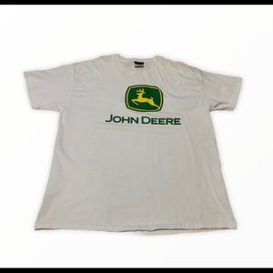 John Deere Graphic Tee Shirt Logo Size XL